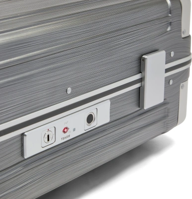 Чемодан Piquadro PQ-LM PQLM (BV7282PQLM/NCU) 40x55x20см 31л. 3.84кг. поликарбонат/натур.кожа темно-серый