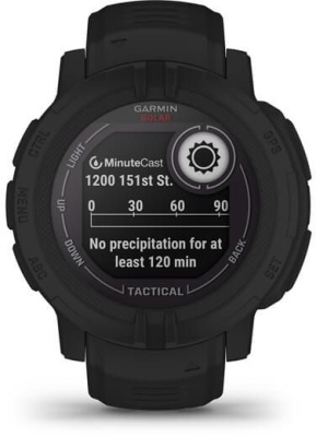 Смарт-часы Garmin Instinct 2 Solar 45мм 0.9" AMOLED корп.черный рем.черный (010-02627-03)