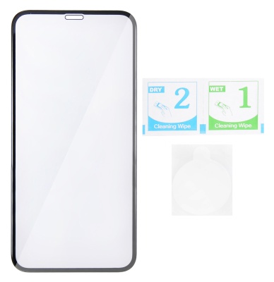 Защитное стекло для экрана Digma черный для Apple iPhone X/XS/11 Pro 3D 1шт. (DGG3AP11PA)