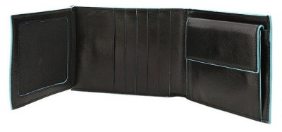 Кошелек мужской Piquadro Blue Square PU1240B2R/N черный натур.кожа