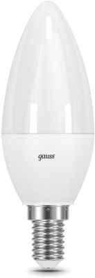 Лампа светодиодная Gauss 103101307-D 7Вт цок.:E14 свеча 150B св.свеч.бел.хол. (упак.:1шт)