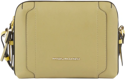 Сумка кросс-боди женская Piquadro Circle BD4870W92/VEGR фисташковая натур.кожа