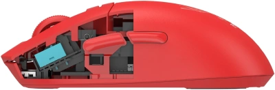 Мышь A4Tech Bloody R72 Pro красный оптическая 26000dpi беспров. USB-C 7but (R72 PRO PYRO BLAZE)