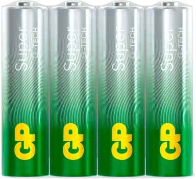 Батарея GP Super 15AA21RA-2CRS4 AA (4шт) спайка