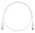 Патч-корд Panduit UTPSP5MY вилка RJ-45-вилка RJ-45 кат.6 5м белый ПВХ