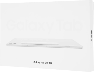 Планшет Samsung Galaxy Tab S10+ BSM-X826B 9300+ (3.4) 8C RAM12Gb ROM512Gb 12.4" AMOLED 2X 2800x1752 5G eSIM Android 14 серебристый 13Mpix 12Mpix BT WiFi microSD 1Tb 10090mAh