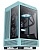Корпус Thermaltake The Tower 100 Turquoise голубой без БП miniITX 1x120mm 3x140mm 2xUSB3.0 audio bott PSU