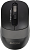 Мышь A4Tech Fstyler FG10S черный/серый оптическая 2000dpi silent беспров. USB для ноутбука 4but (FG10S GREY)