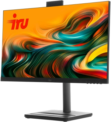 Моноблок IRU Tactio 24ID 24.5" Full HD i3 1215U (1.2) 8Gb SSD256Gb UHDG Windows 11 Pro 64 GbitEth WiFi BT 90W Cam черный 1920x1080