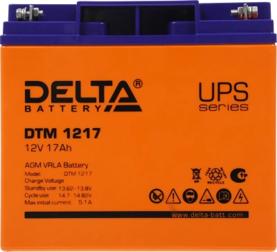 Батарея для ИБП Delta DTM 1217 12В 17Ач