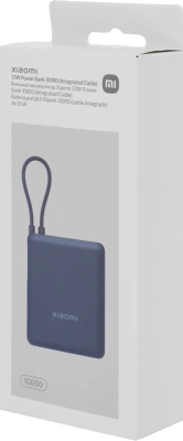 Мобильный аккумулятор Xiaomi BHR9341GL 10000mAh PD 33W 3A USB-A/USB-C синий
