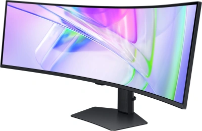 Монитор Samsung 49" ViewFinity S9 S49C950UAIXCI черный VA LED 32:9 HDMI M/M матовая HAS Piv 350cd 178гр/178гр 5120x1440 120Hz DP USB 15.6кг
