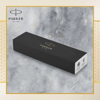 Ручка перьев. Parker IM Premium F323 (1931684) Grey GT F сталь нержавеющая подар.кор.