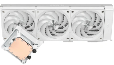 Система водяного охлаждения Lian-Li HydroShift II LCD-S 360CL ARGB Soc-AM5/AM4/1700/1851 белый 4-pin 30dB Al LCD Ret (G89.GHS2LCDS36CW.R0)