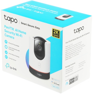 Камера видеонаблюдения IP TP-Link Tapo C225 5-5мм цв. корп.:белый