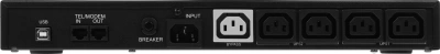 Источник бесперебойного питания Powercom King Pro RM KIN-1000AP RM 800Вт 1000ВА черный