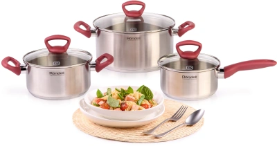 Кастрюля Rondell Heidi RDS-1112 2л. d=18см (с крышкой) стальной