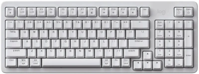 Клавиатура Logitech K868 механическая белый USB беспроводная BT/Radio (920-013913)