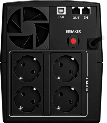 Источник бесперебойного питания Ippon Back Basic 2200 Euro 1320Вт 2200ВА черный