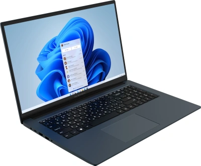 Ноутбук Maibenben M17A-R574UM Ryzen 5 7430U 16Gb SSD1Tb AMD Radeon Graphics 17.3" IPS FHD (1920x1080) Windows 11 Home blue WiFi BT Cam 3896mAh (M17A-R574UM0G14HU4EB0)