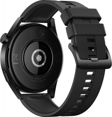 Смарт-часы Huawei Watch GT 3 JPT-B29 46мм 1.43" AMOLED корп.черный рем.черный разм.брасл.:140-210мм (55028464)