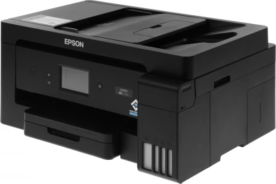 МФУ струйный Epson L14150 (C11CH96403/502/503/505/506/507) A3 Duplex Net WiFi черный