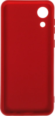 Чехол (клип-кейс) BoraSCO для Samsung Galaxy A03 Core Microfiber Case красный (40945)