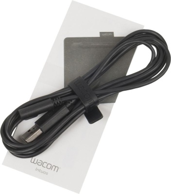 Графический планшет Wacom Intuos S CTL-4100WLK-N Bluetooth/USB черный