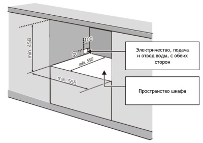 Посудомоечная машина встраив. Weissgauff BDW 4106 D 1380Вт компактная