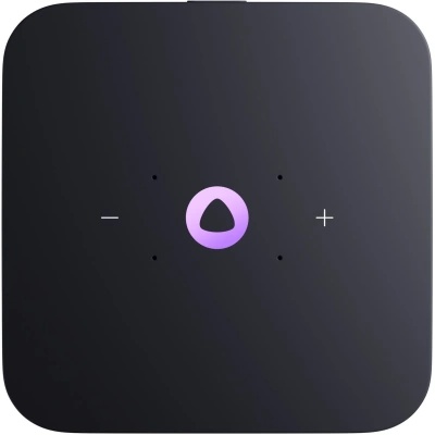 Умная колонка Yandex Станция Миди Алиса малиновый 24W 1.0 BT/Wi-Fi 10м (YNDX-00054PNK)