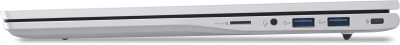 Ноутбук Acer Aspire Lite AL15-72P-57CM Core i5 13500H 16Gb SSD512Gb Intel UHD Graphics 15.6" IPS FHD (1920x1080) без ОС silver WiFi BT Cam 5100mAh (NX.D5HEM.002)