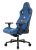 Кресло игровое Knight Craft Dragon синий экокожа с подголов. крестов. металл