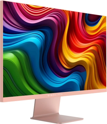 Монитор Digma Pro 27" Art L розовое золото IPS LED 5ms 16:9 HDMI M/M матовая 300cd 178гр/178гр 2560x1440 165Hz FreeSync DP 2K USB 5.7кг