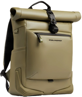 Рюкзак Piquadro Corner 2.0 CA6291C2OW/VE3 роллтоп фисташковый полиуретан/полиэстер