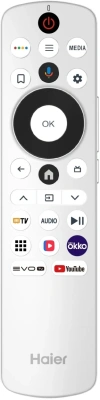 Телевизор LED Haier 75" 75 MiniLED M4 Frameless серебристый 4K Ultra HD 60Hz MEMC DVB-T DVB-T2 DVB-C DVB-S2 USB WiFi Smart TV
