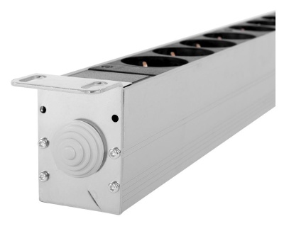 Блок распределения питания Rem R-32-16S-8C19-A-AM-1420-K верт.размещ. 16xSchuko 8xC19 базовые 32A клеммная колодка