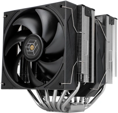 Устройство охлаждения(кулер) Thermalright Royal Pretor 130 Soc-AM5/AM4/1200/1700/1851 серебристый/черный 4-pin 29.4dB Al+Cu Ret (RP130)