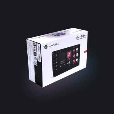 Автомагнитола Navitel DV-1828A 2DIN 4x45Вт v5.0 6144Mb 10" 2 (NV_DV-1828A)