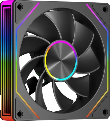 Вентилятор для корпуса PcCooler FG120R Reverse ARGB 120х120x25 черный 4-pin 28.4дБ (FG120R ARGB BK) Ret