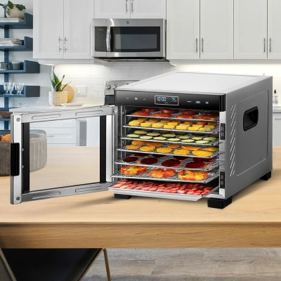 Сушка для фруктов и овощей Kitfort КТ-1989 21под. 500Вт нержавеющая сталь