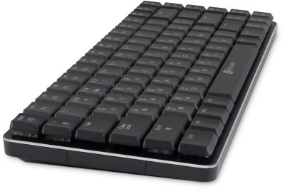 Клавиатура Оклик K615X механическая серый/серебристый USB slim Multimedia for gamer LED (1934413) кабель 1.5м
