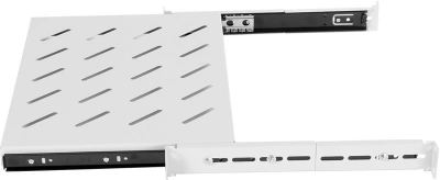 Полка выдвижная для шкафов Cabeus JE05-600 1U нагр.:20кг. 19" 300мм серый