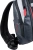 Рюкзак слинг Piquadro Urban CA6801UB00/GRN серый/черный натур.кожа Рюкзак слинг Piquadro Urban CA6801UB00/GRN серый/черный натур.кожа