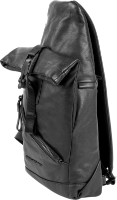 Рюкзак слинг Piquadro Harper CA6784AP/N черный натур.кожа