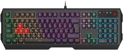 Клавиатура + мышь A4Tech Bloody B1700 клав:черный мышь:черный USB LED (B1700 (B140N + ES7 + BP-50M))