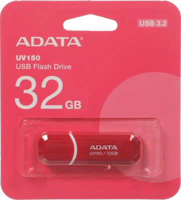 Флеш Диск A-Data 32Gb DashDrive UV150 AUV150-32G-RRD USB3.0 красный