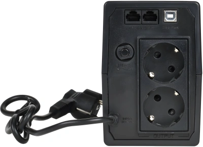 Источник бесперебойного питания ITK Electra EET-0600VA-1-001-S 360Вт 600ВА черный
