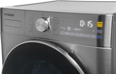 Стиральная машина Hyundai WME9414 класс: A+++ загр.фронтальная макс.:10.5кг темно-серебристый инвертор