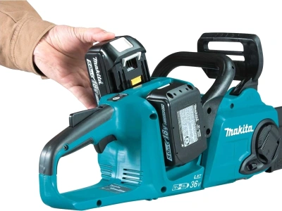 Цепная пила Makita DUC353CT2 аккум. 1100Вт дл.шины:14" (35cm) 2аккум. 5Ач ЗУ