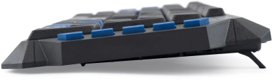 Клавиатура Оклик 750G FROST WAR черный/черный USB Multimedia for gamer (337452) кабель 1.8м
